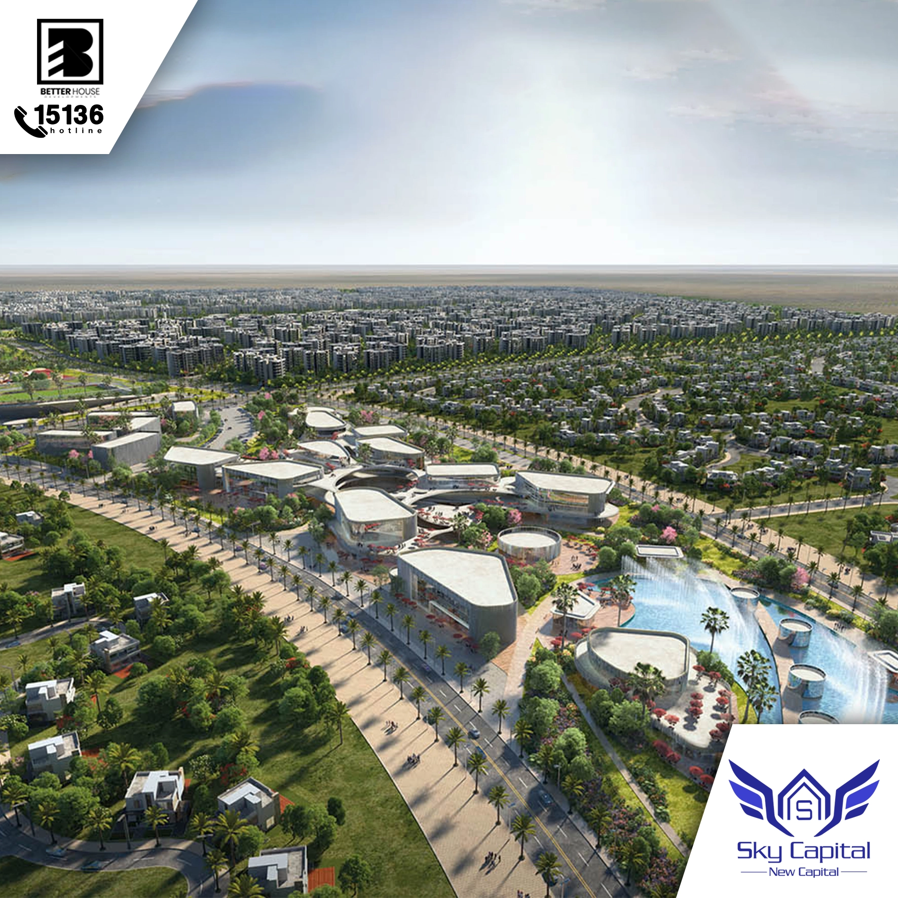 The Administrative Capital is one of the newest investment projects for real estate development in Egypt